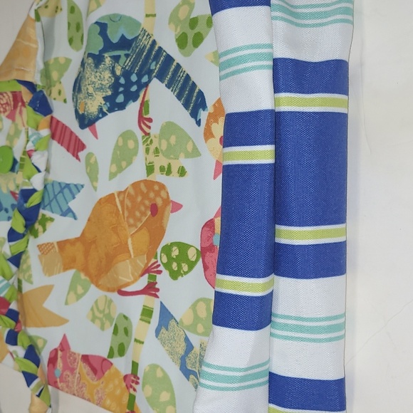 IF YOU LOVE BIRDS, Large bag 16" H X 13" W Braided Handle 9 1/2" (19) Carry all - Picture 4 of 4